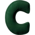 lettre C stylisée du mot Coussin 